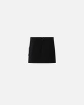 Mini skirt with embroidered jewel rose - | Pinko