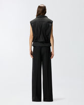 Ärmellose Steppjacke mit Tunnelzug - | Pinko