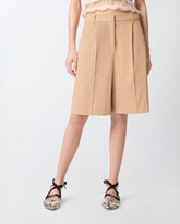 Bermudas con raya marcada - | Pinko