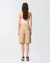 Bermudas con raya marcada - | Pinko