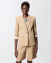 Giacca in misto lino - | Pinko