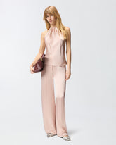 Pantaloni in satin - | Pinko
