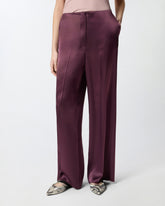 Pantaloni in satin - | Pinko