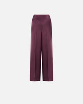 Pantaloni in satin - Rosso | Pinko