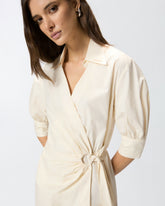 Abito midi a portafoglio - | Pinko