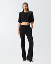 Veste spencer à boutons bijoux - | Pinko