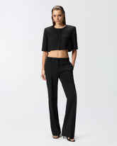 Giacca spencer con bottoni gioiello - | Pinko