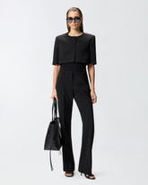 Veste spencer à boutons bijoux - | Pinko