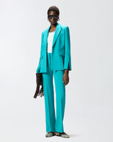 Jacket in technical canvas - Light blue | Pinko
