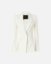 Jacket in technical canvas - White | Pinko