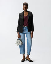 Jacket in technical canvas - | Pinko
