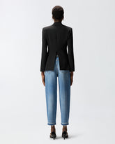 Jacket in technical canvas - Black | Pinko