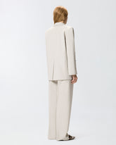 Flowing jacket with slits - | Pinko