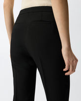 Pantaloni con piega stirata - | Pinko