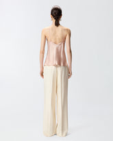 Top in satin with halterneck - | Pinko