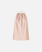 Top de satén con escote americano - | Pinko