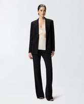 Slip-Top mit Spitze - Grau | Pinko