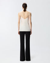 Τοπ σε στυλ lingerie με δαντέλα - | Pinko