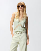 Lace lingerie top - | Pinko