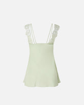 Top lingerie con pizzo - | Pinko