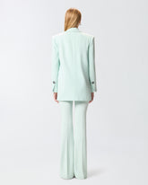 Jacket with rose jewel buttons - | Pinko
