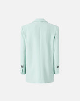 Jacket with rose jewel buttons - Sage Green | Pinko