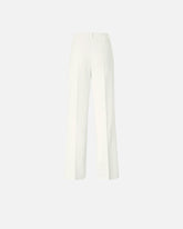 Pantalon en toile à pli marqué - | Pinko