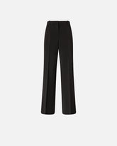 Pantalon en toile à pli marqué - | Pinko