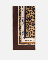 Leopard-print scarf - | Pinko