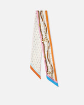 Foulard fin à imprimé multicolore - | Pinko