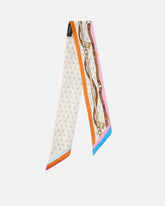 Foulard sottile con stampa multicolor - | Pinko