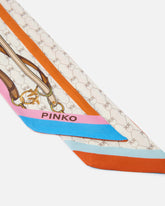 Foulard fin à imprimé multicolore - | Pinko
