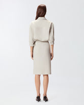 Abito midi con parte superiore a camicia - | Pinko