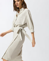 Robe midi avec haut chemise - | Pinko