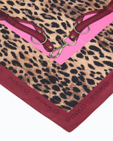 Tuch mit Fleckenprint - | Pinko