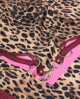Scarf with spotted print - | Pinko