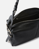 Mittelgroße Schultertasche Keeper Bag aus New Biker Leder - | Pinko