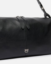 Borsa a spalla grande Keeper Bag in pelle new biker - | Pinko