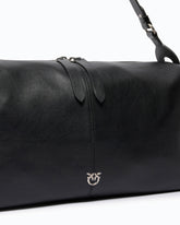 Μεγάλη τσάντα ώμου Keeper Bag από δέρμα new biker - | Pinko