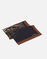 Foulard con stampa tigrata - | Pinko