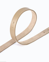 Suede belt with Texan details, 3 cm - Beige | Pinko