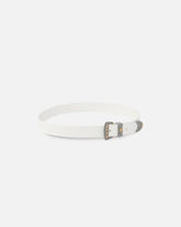 Cintura in pelle shiny con finiture metalliche 3 cm - | Pinko