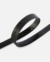 Shiny leather belt with metallic finishes, 3 cm - | Pinko