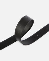Leather belt with jewel medallion, 4cm - | Pinko