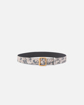 Belt with python print, 4 cm - | Pinko
