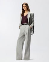 Haut à bretelles en dentelle florale - | Pinko