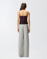 Haut à bretelles en dentelle florale - | Pinko