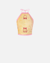 Top copricostume con logo Love Birds - | Pinko