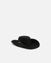 Country hat with embroidered logo - | Pinko