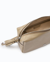 Medium crossbody Boston bag in new biker leather - | Pinko